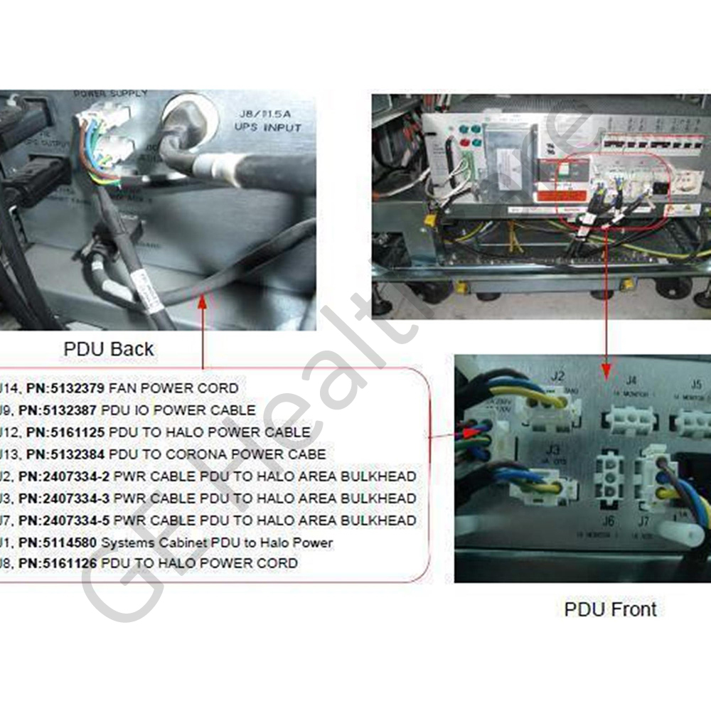 Power Cable PDU TO HALO AREA BULKHEAD