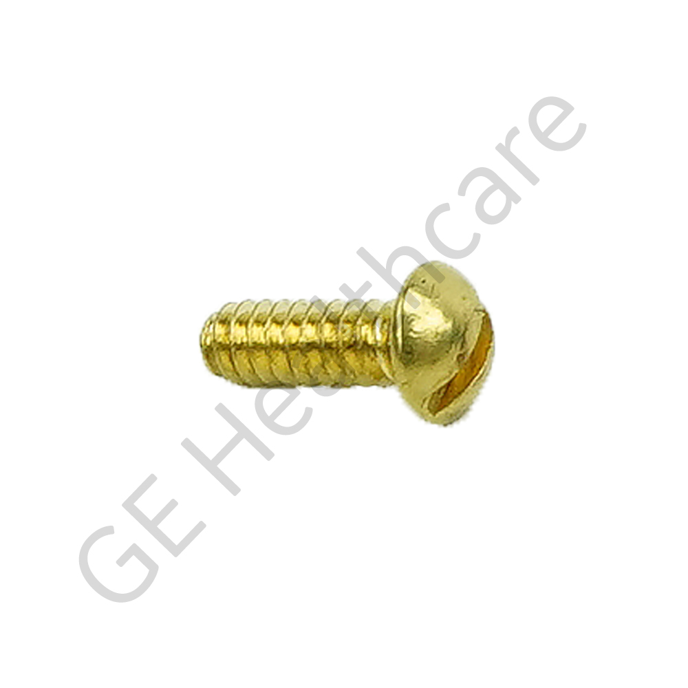 Brass Slotted Round Head Screw 6 32 x 0.375 N33P13006 Brass Slotted Round Head Screw 6 32 x 0.375 N33P13006