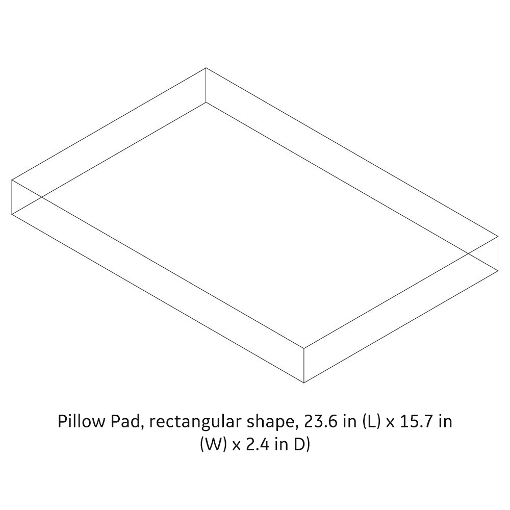 MR Patient Positioning Pad Set, consisting of 9 pad styles, 20 pads total MR Patient Positioning Pad Set, consisting of 9 pad styles, 20 pads total