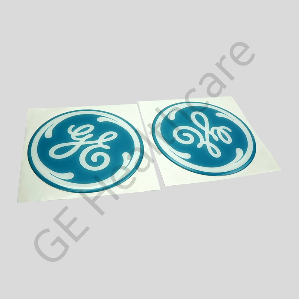 GE Logo Dome 120mm Two Labels SP GE Logo Dome 120mm Two Labels SP