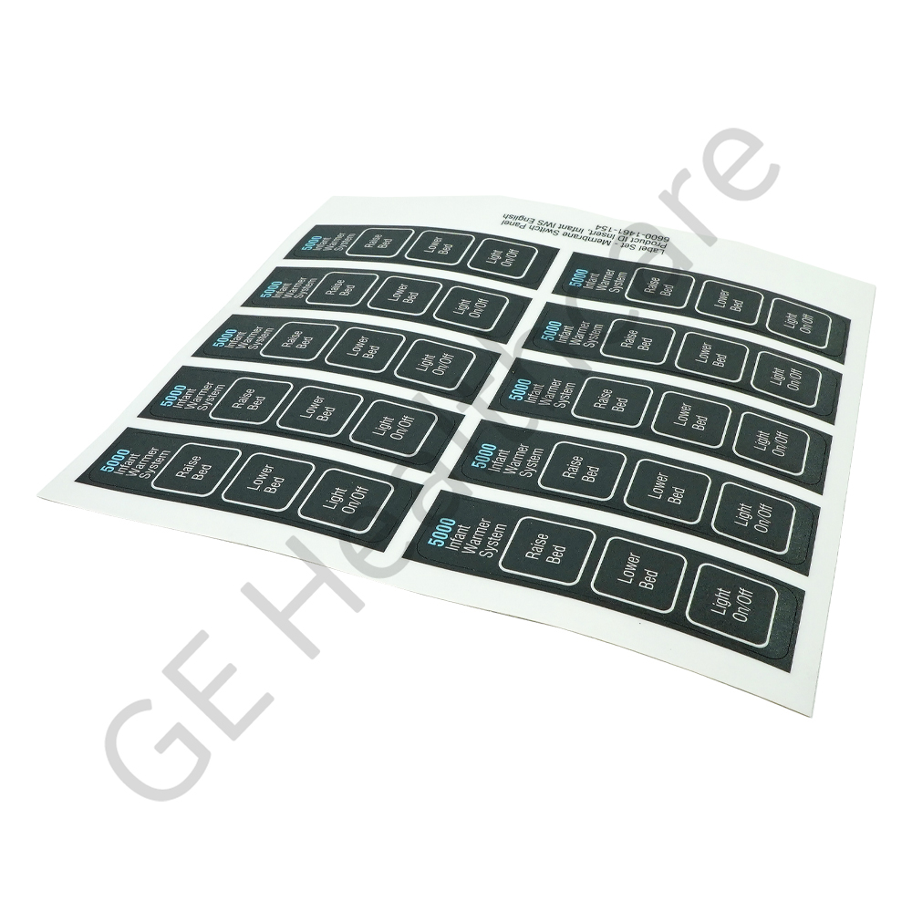 LBL MOD ID SW PNL 5000 LBL MOD ID SW PNL 5000