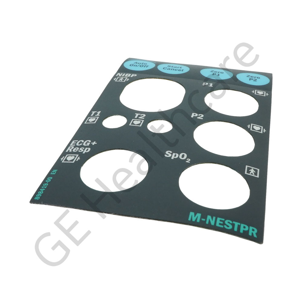 Front Panel Sticker English M-NESTPR Module