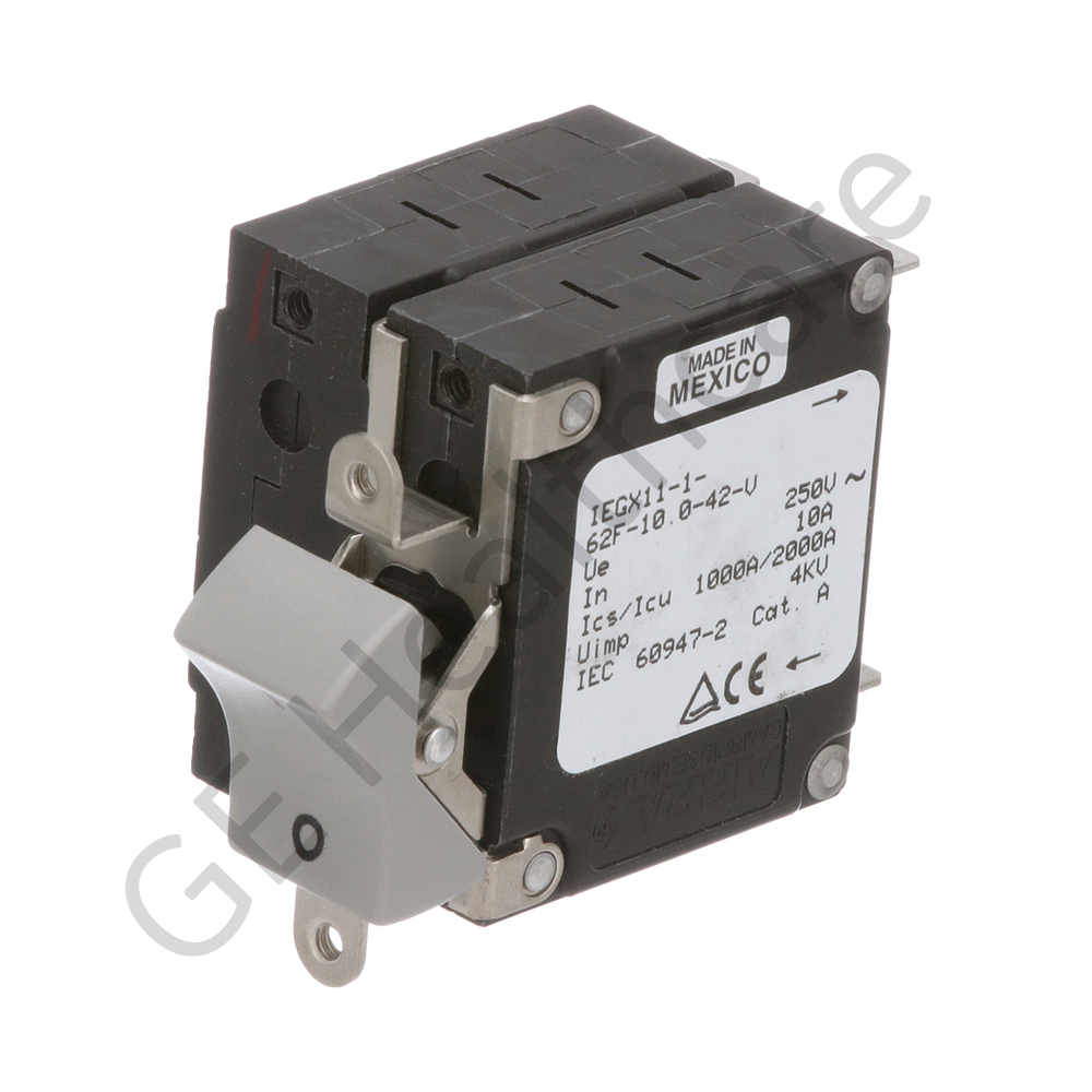 Circuit Breaker 2Pole 10A Trip DCLG Circuit Breaker 2Pole 10A Trip DCLG